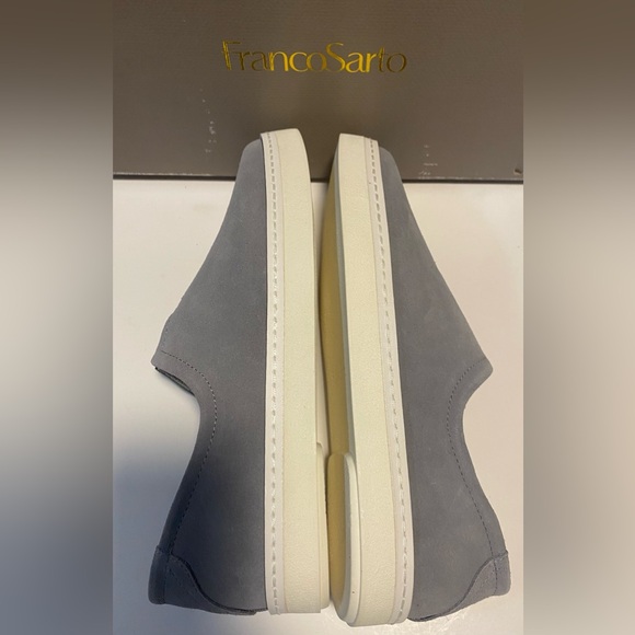 NWT Franco Sarto Women’s Suede Gray Loafers - Picture 7 of 14